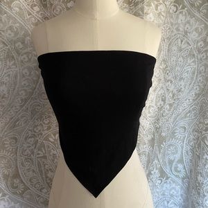 BLACK TUBE TOP